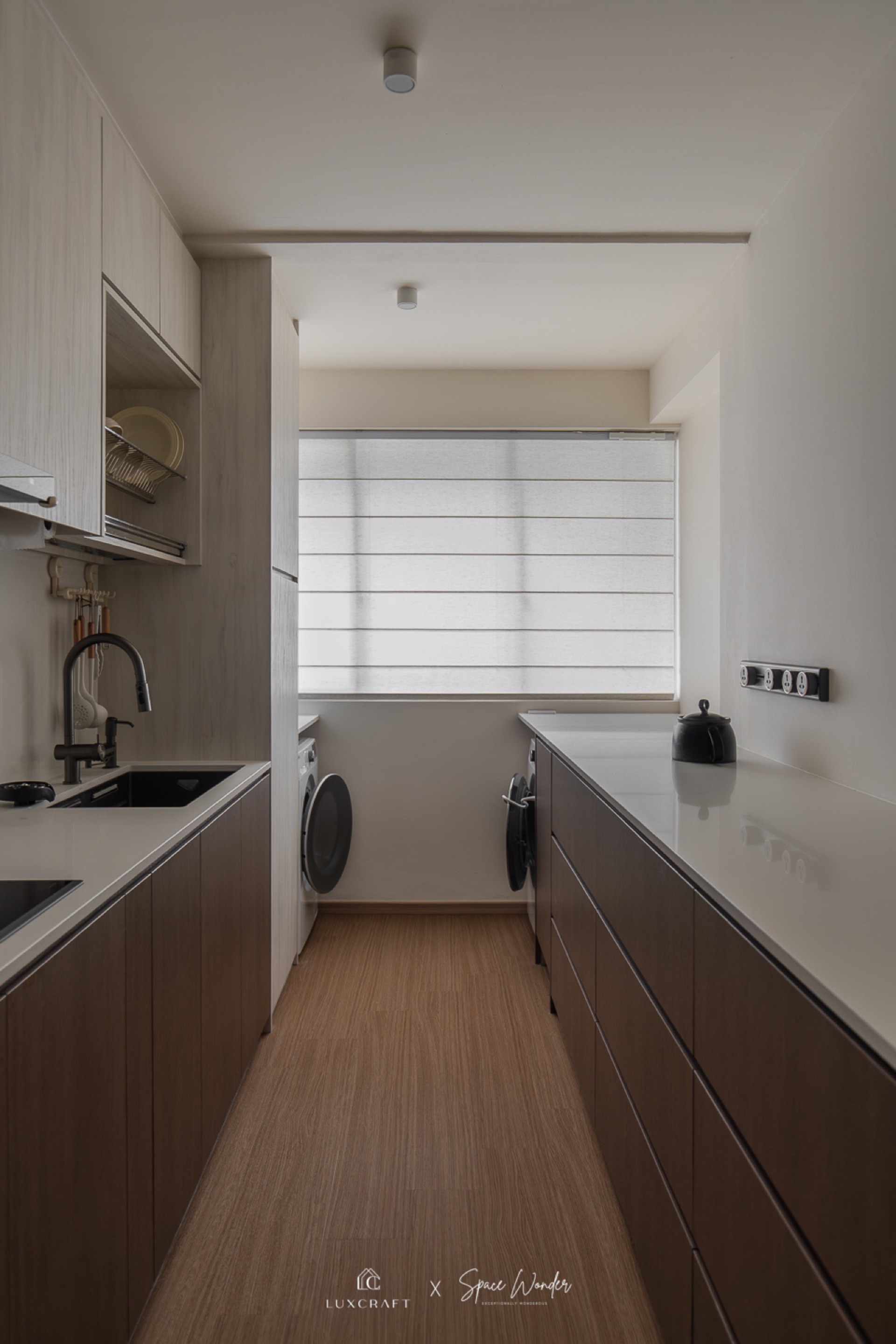 Functional and stylish kitchen space